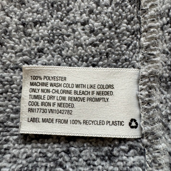 Mossimo Supply Co. Gray and Black Textured Hoodie with colorful trim - Picture 4 of 9